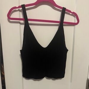 Aerie Cropped Sweater Tank